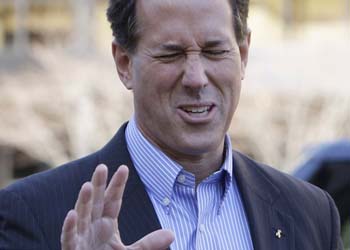 To Walk a Mile in Santorum’s Shoes