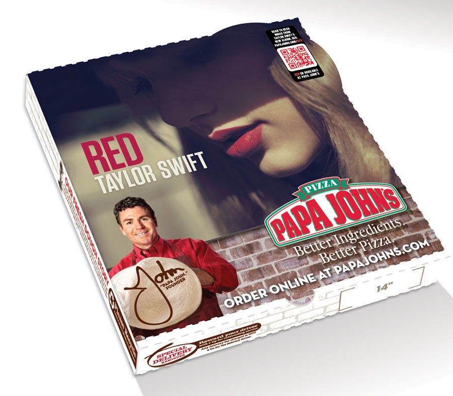 Me and My Taylor Swift Pizza Box