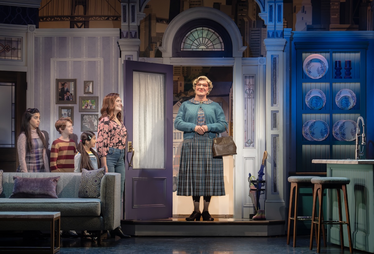 Theater review: Overstuffed “Mrs. Doubtfire” still amuses
